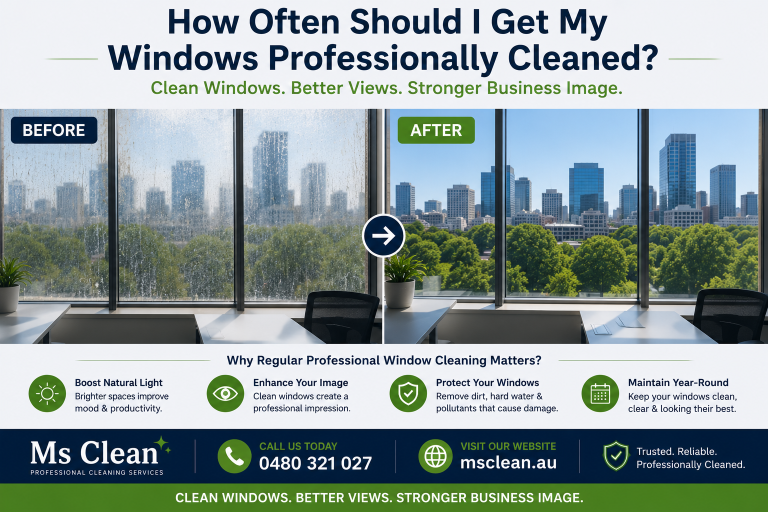 How Often Should I Get My Windows Professionally Cleaned