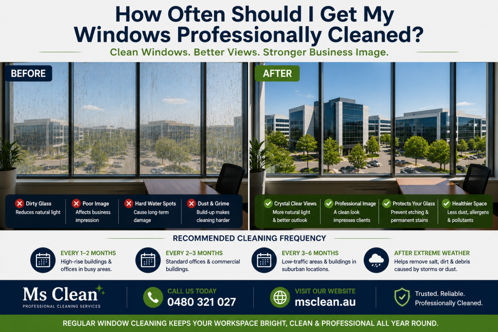 How Often Should I Get My Windows Professionally Cleaned? 2 How Often Should I Get My Windows Professionally Cleaned near me