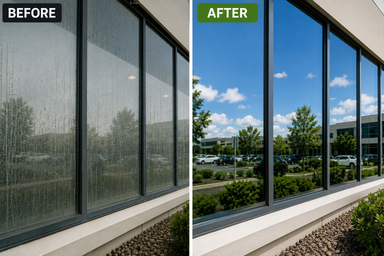 What Services Are Typically Included in a Window Cleaning Package