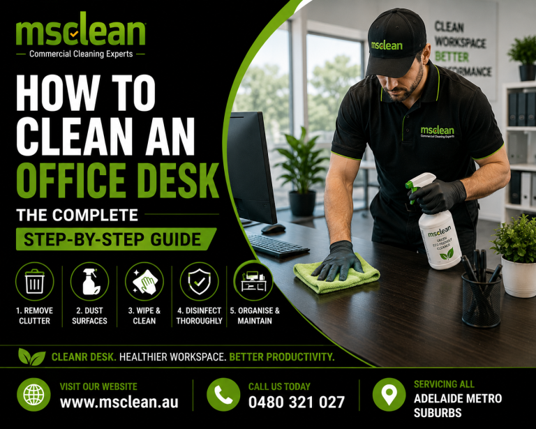 How to Clean an Office Desk — The Complete Step-by-Step Guide
