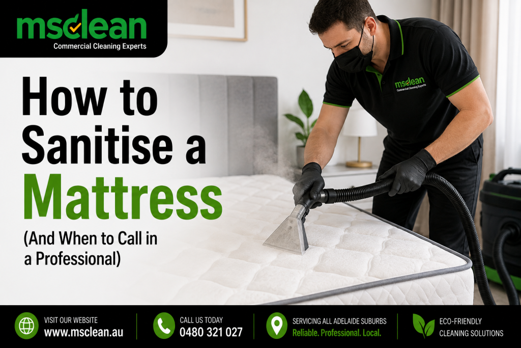 How to Sanitise a Mattress (And When to Call in a Professional)