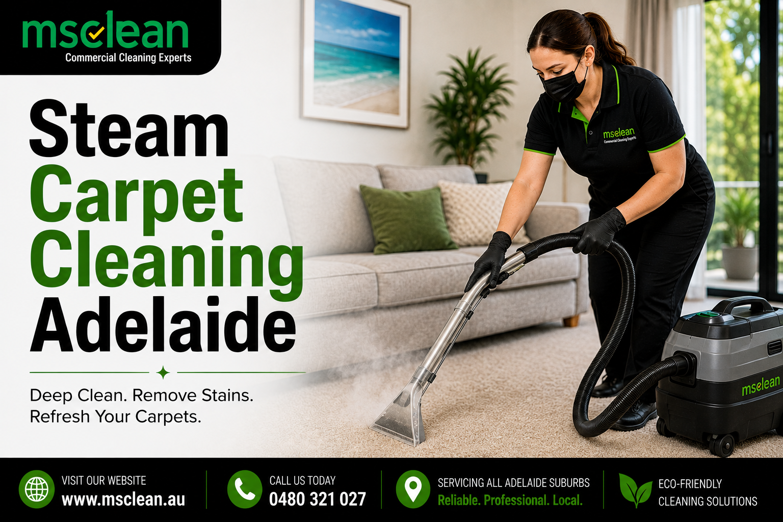 Steam Carpet Cleaning Adelaide