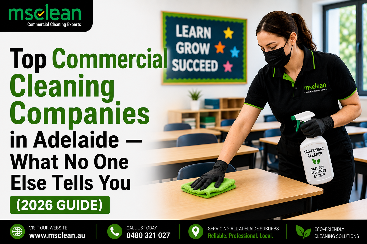 Top Commercial Cleaning Companies in Adelaide — What No One Else Tells You (2026 Guide)