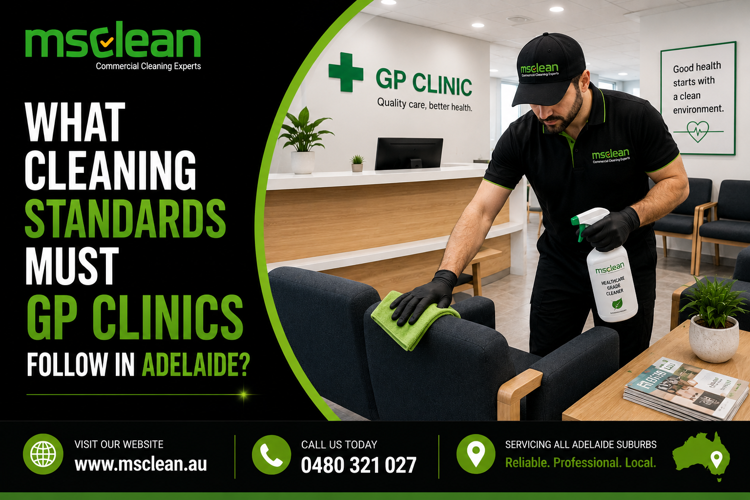 What Cleaning Standards Must GP Clinics Follow in Adelaide