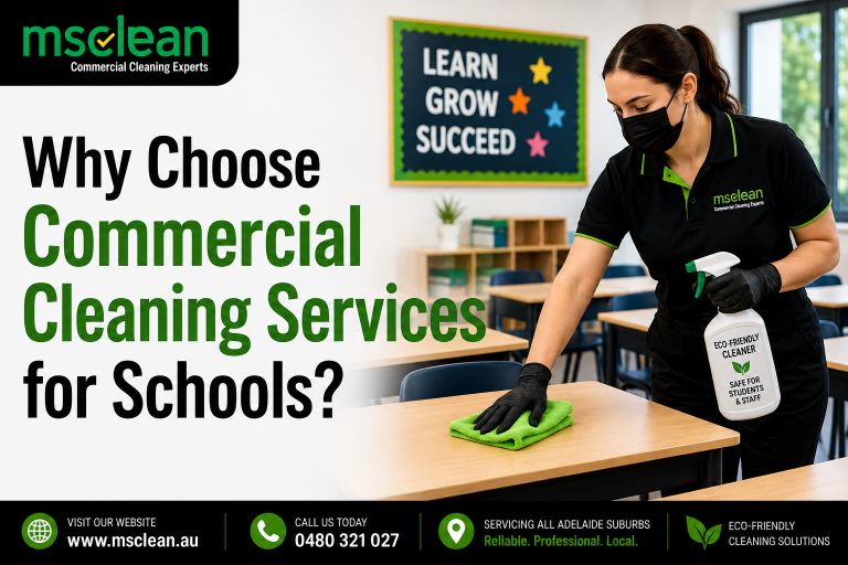 Why Choose Commercial Cleaning Services for Schools