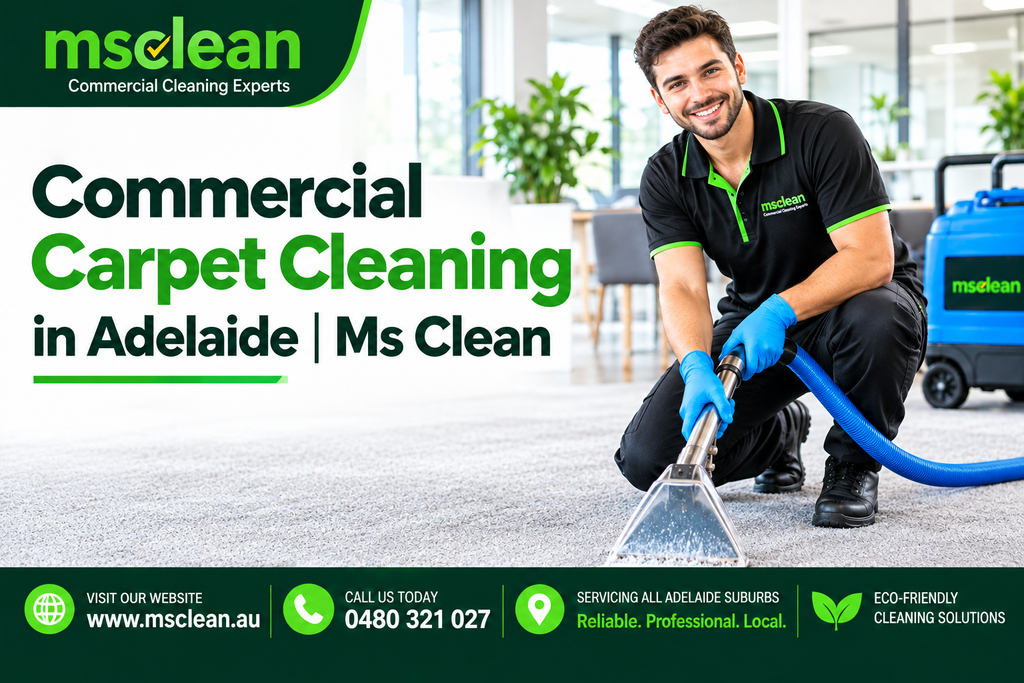Commercial Carpet Cleaning in Adelaide | Ms Clean 1 Commercial Carpet Cleaning in Adelaide