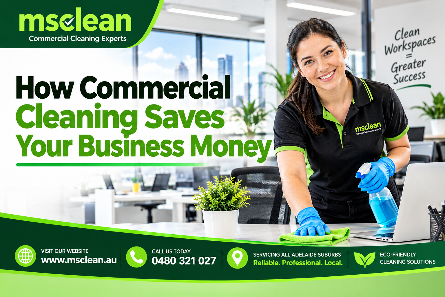 How Commercial Cleaning Saves Your Business Money