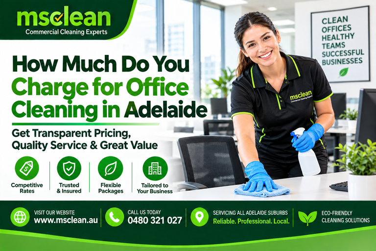 How Much Do You Charge for Office Cleaning in Adelaide