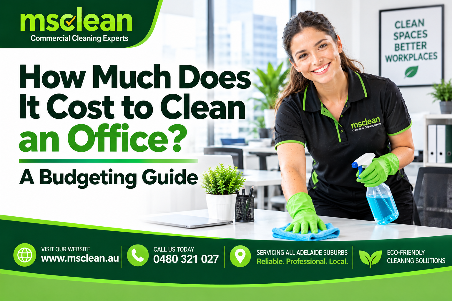 How Much Does It Cost to Clean an Office? A Budgeting Guide