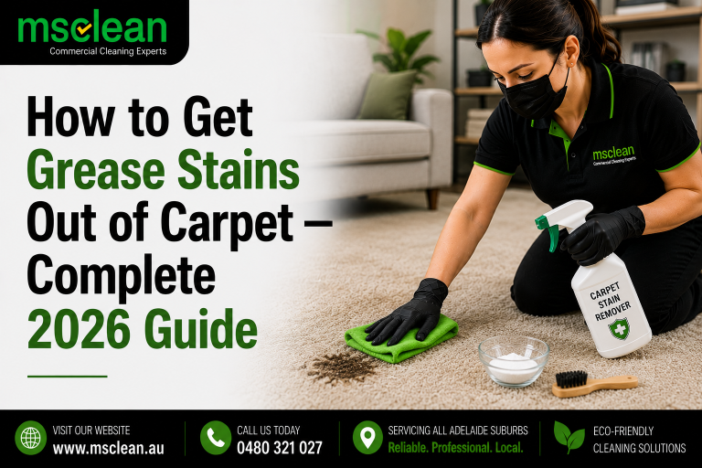 How to Get Grease Stains Out of Carpet