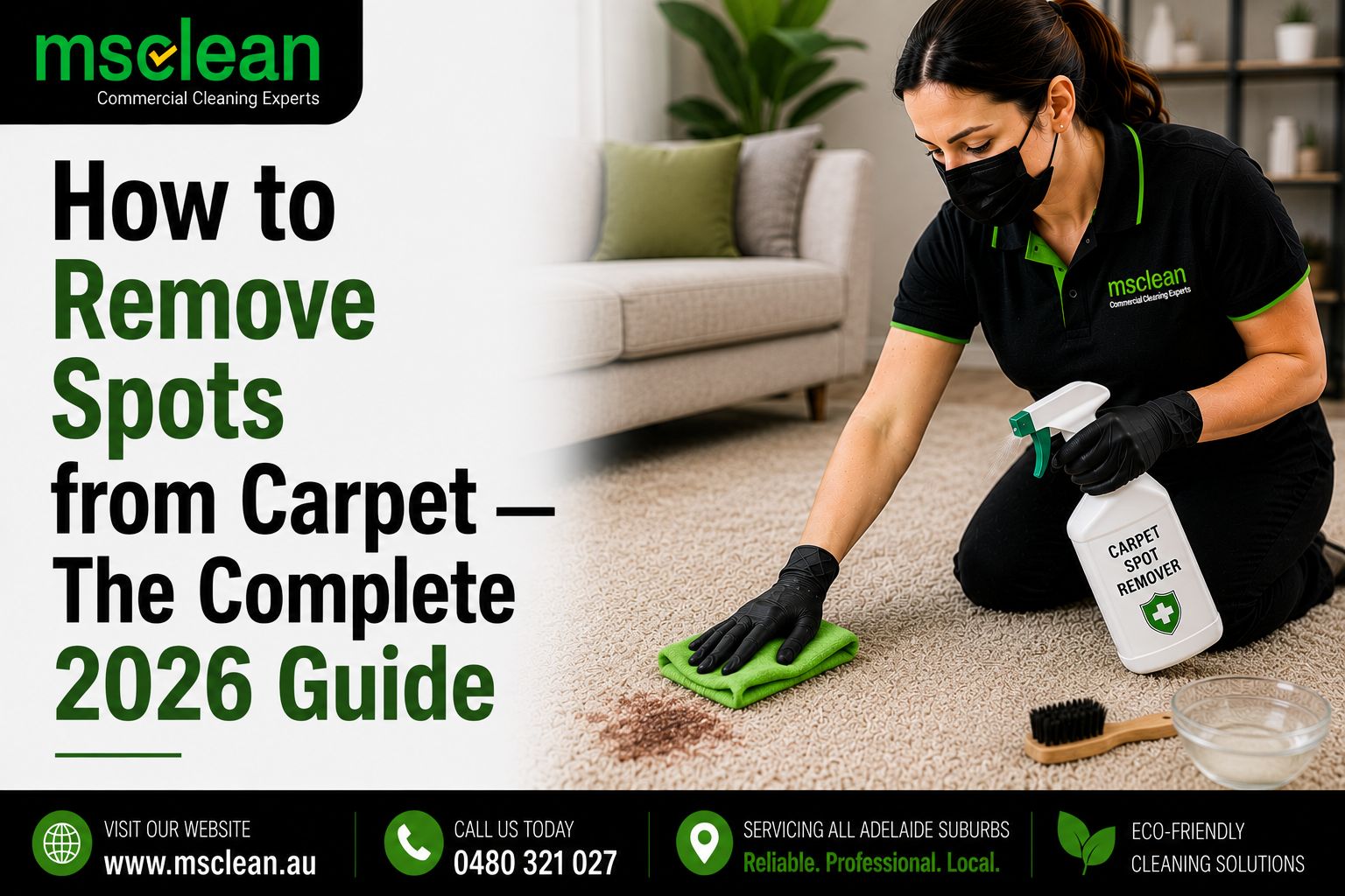 How to Remove Spots from Carpet