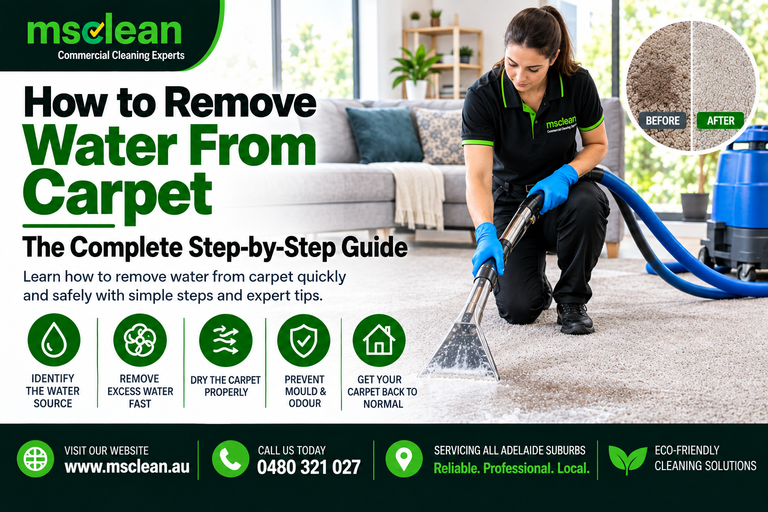 How to Remove Water From Carpet — The Complete Step by Step Guide