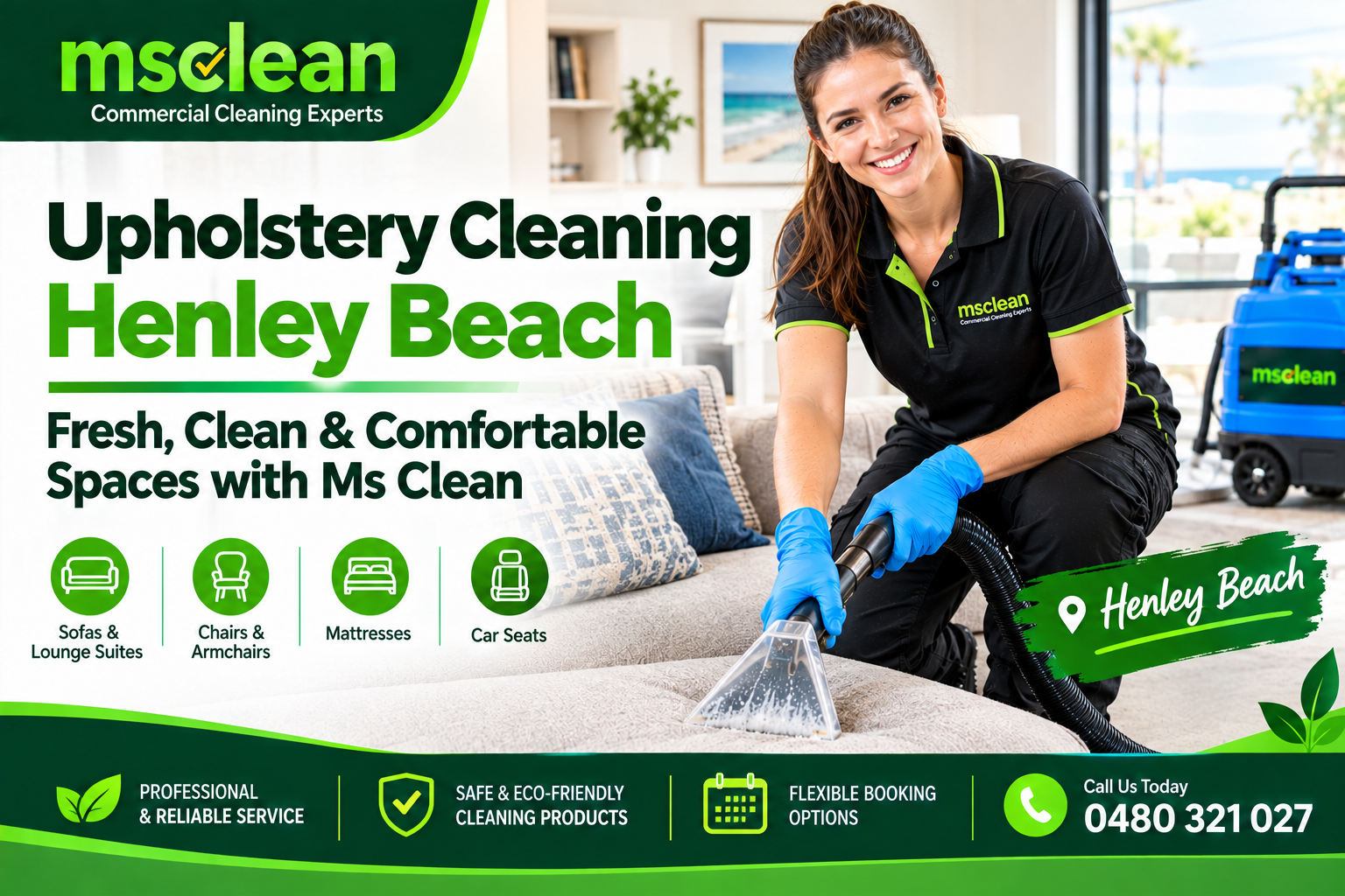 Upholstery Cleaning Henley Beach | Ms Clean