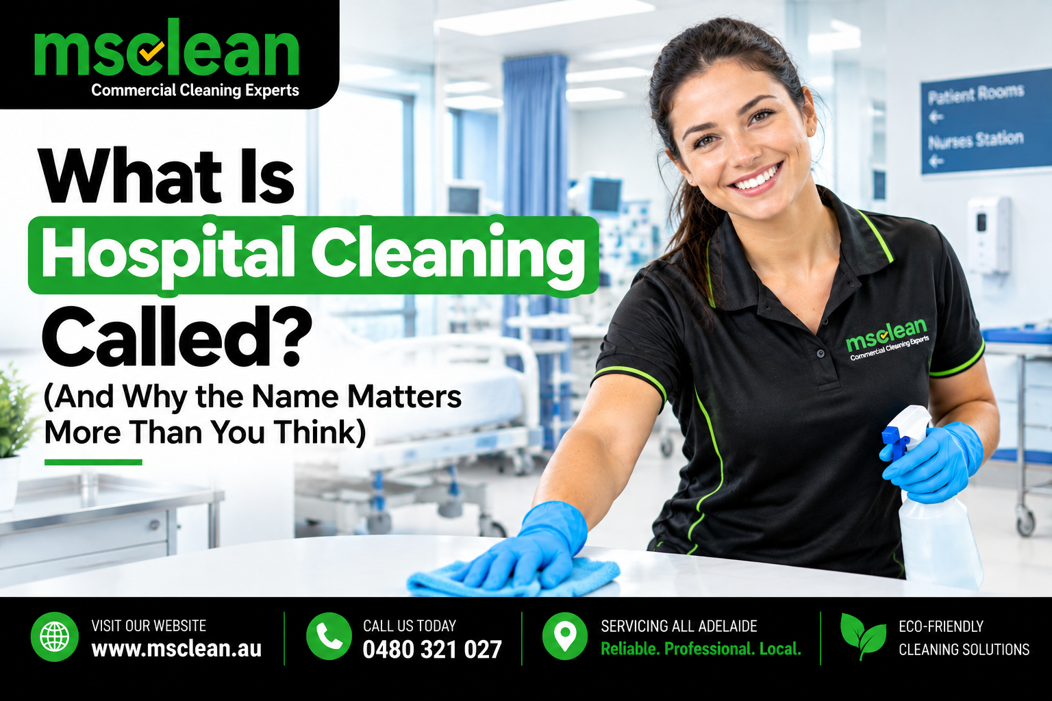 What Is Hospital Cleaning Called?