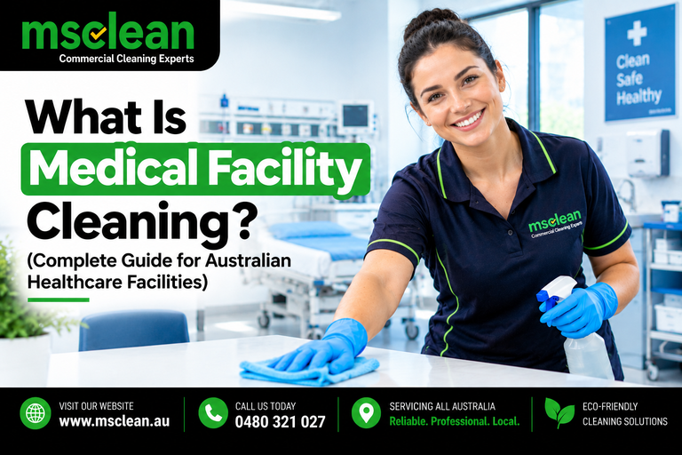 What Is Medical Facility Cleaning?