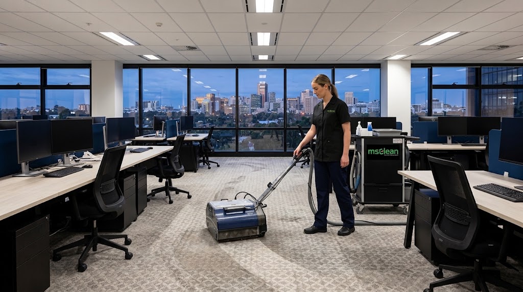 commercial carpet cleaning