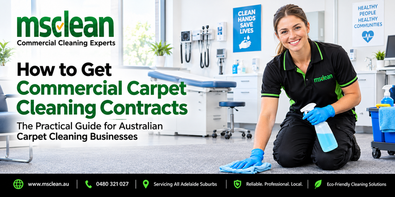 How to Get Commercial Carpet Cleaning Contracts
